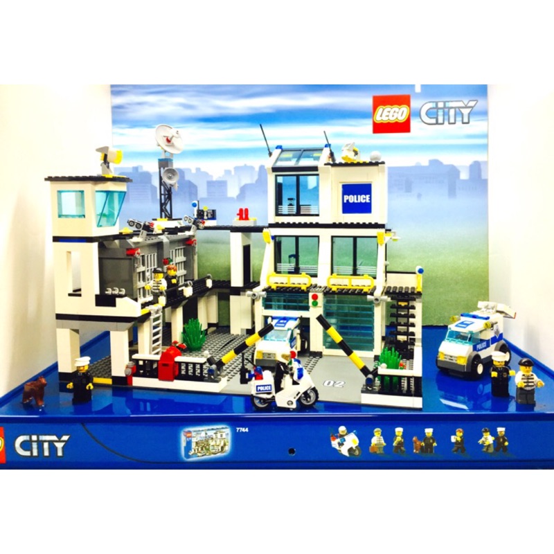 樂高 LEGO 7744 監獄 警察局