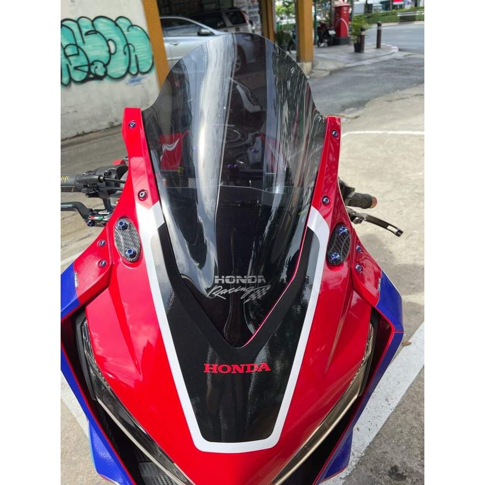 Honda CBR650R HONDA RACING 高角度風鏡 高凸風鏡 風鏡