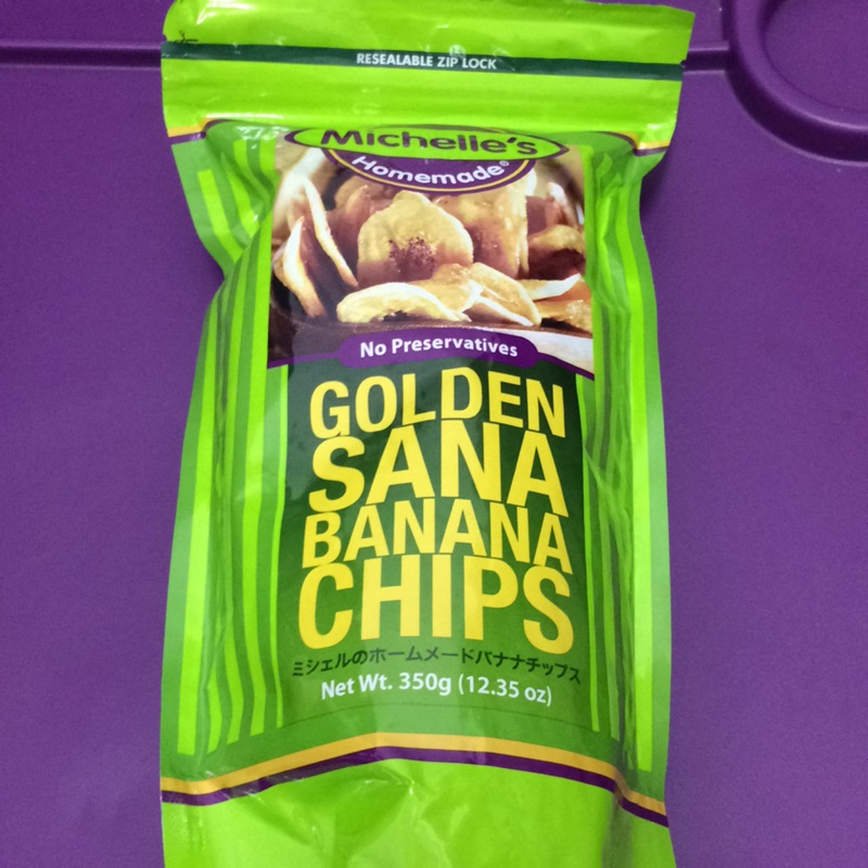 菲律賓特產 香蕉乾 Golden Sana Banana Chips