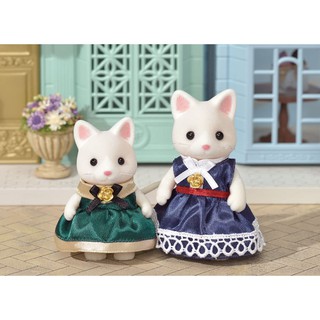 現貨 全新商品 森林家族歐版 洋裝組合（藍、綠） 洋裝 衣服 藍 綠 城鎮系列（不含人偶）