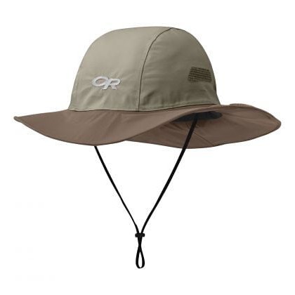 免運~ OR outdoor research 經典款大盤帽 GORE-TEX 防水透氣遮陽帽 牛仔帽OR 卡其色