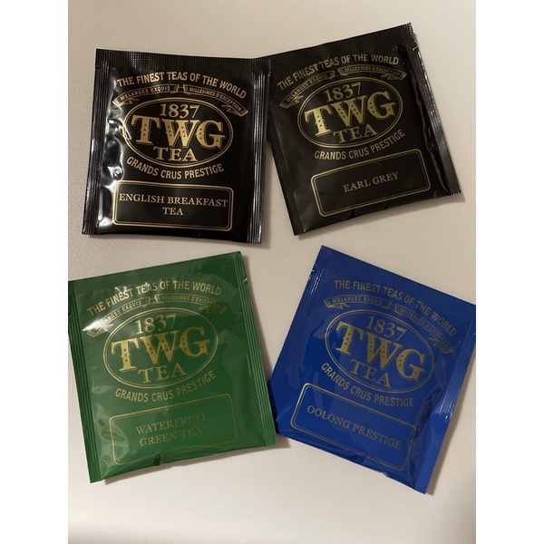 [TWG 世界頂級茶包] 單包販售 英國早餐茶/伯爵茶/烏龍茶/綠茶等