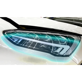 小馬汽車工坊 Ford Focus ACTIVE MK4 4 5門 頭燈 犀牛皮/燻黑個性化 保護貼