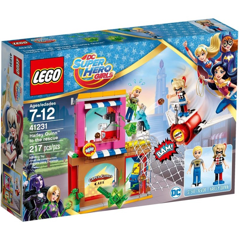 【W先生】LEGO 樂高 積木 Super Hero Girls 超級英雄女孩 小丑女救援 41231