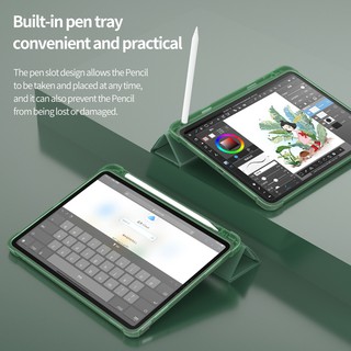 適用iPad保護套 iPad mini 筆槽防摔矽膠保護套 7.9/10.2/10.5吋 Air 3 多折平板套 加厚款
