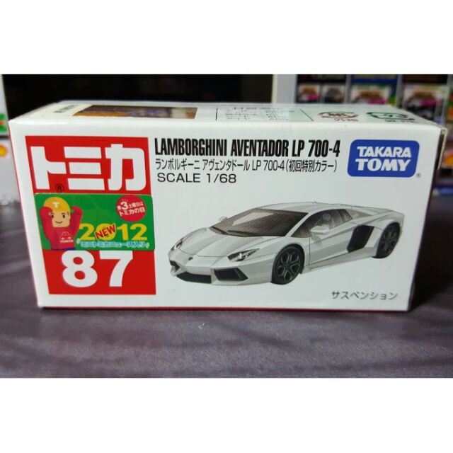 ✨絕版新車貼✨Tomica 87 初回 藍寶堅尼 Lp 700-4 多美