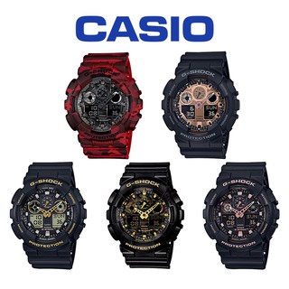 CASIO(卡西歐) G-SHOCK GA-100系列大錶徑防水手錶