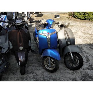 達成拍賣 光陽 KYMCO MANY魅力 羅密歐ROMEO 改裝 尾翼 碼錶 把手 大燈 車台 車殼 三角台 避震 輪圈