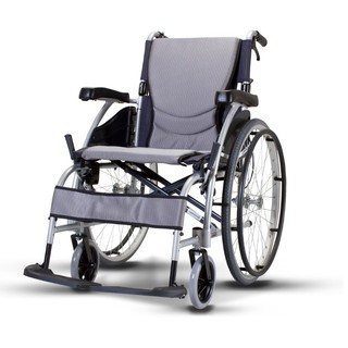 【KARMA康揚】KM-1500.4鋁合金手動輪椅-舒弧105.2