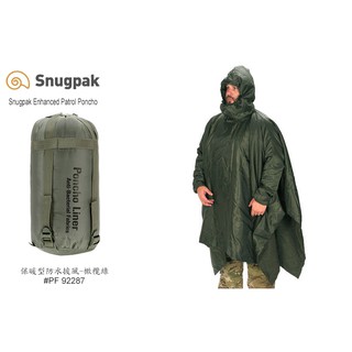 SNUGPAK 保暖型防潑水披風 - 橄欖綠