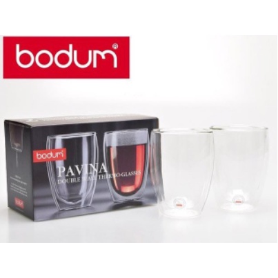 丹麥 Bodum PAVINA 2入 350ml /12oz 雙層 隔熱 玻璃杯 咖啡杯 4559-10us4