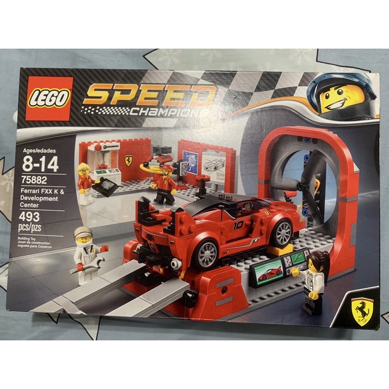 LEGO 樂高 75882 SPEED Ferrari FXX K &amp; Developme 法拉利 風洞實驗中心 自售