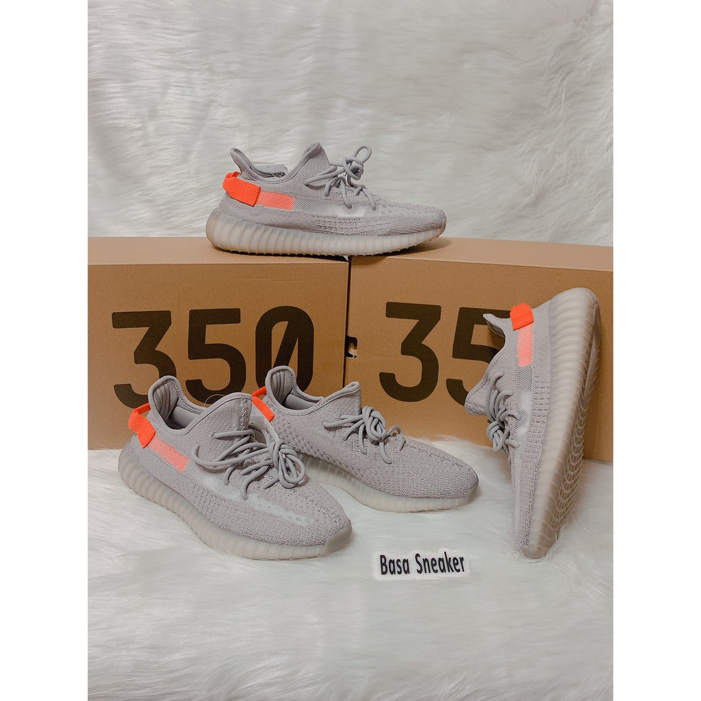 【正品】adidas Yeezy Boost 350 V2灰橘 Tail Light FX9017 Kanye west