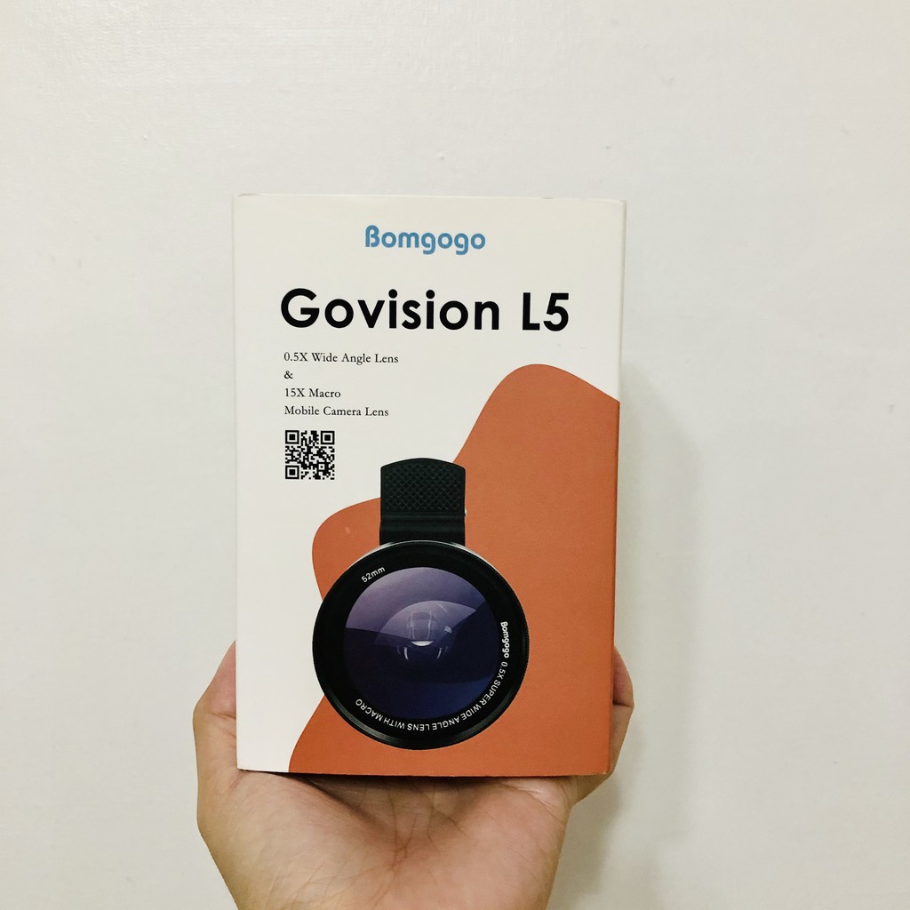 優質二手｜Bomgogo Govision L5 超廣角微距手機大鏡頭 mini 類單眼獨家設計 零畸變無變形