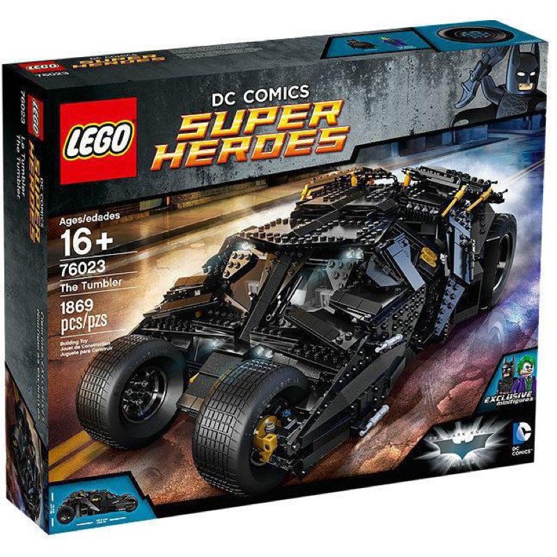 全新現貨 樂高 LEGO 76023 蝙蝠俠 The Tumbler 蝙蝠車