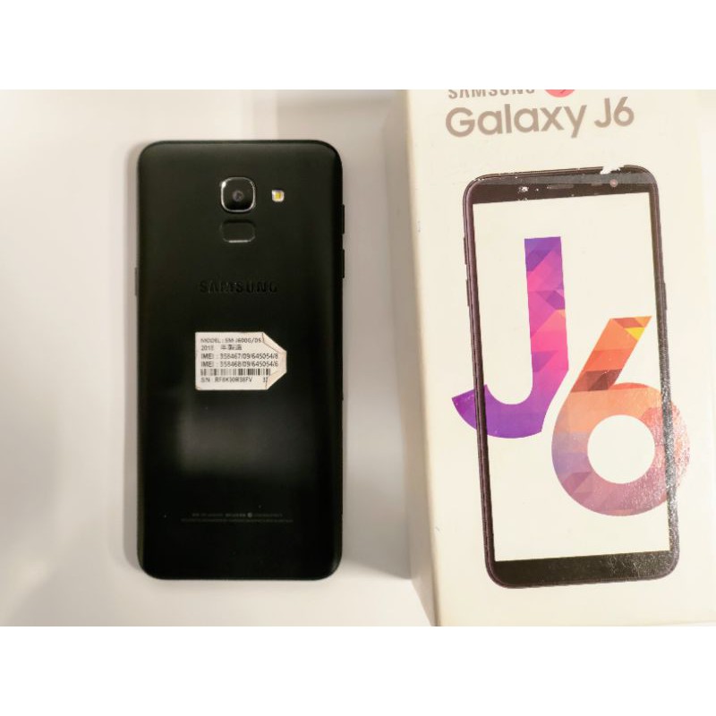 【免運】Samsung Galaxy J6 32GB 2018出廠 功能正常 盒裝 手機 SM-J600 八核心 1