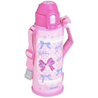 日本 新款 ZOJIRUSHI 水瓶吸管型不銹鋼水瓶 520ml 粉色 SD-CB50-PA