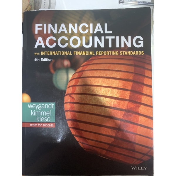 Financial Accounting 4th kieso初級會計學