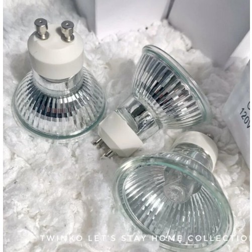 [HM114]❥蠟燭暖燈專用燈泡/鹵素燈泡/GU10 110V 35瓦 /香氛燈/蠟燭燈/融蠟燈/可調光線