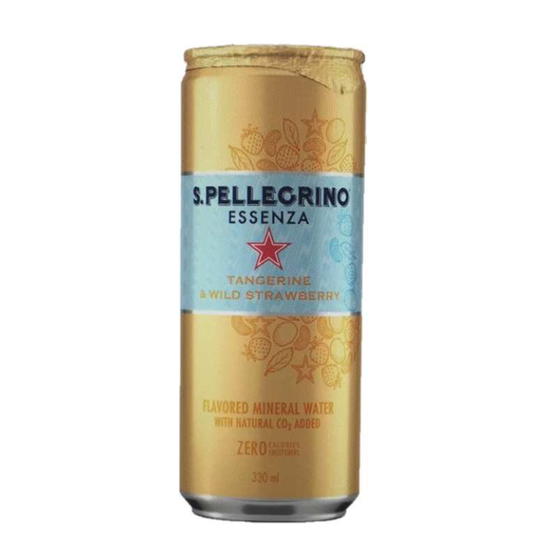 San Pellegrino 聖沛黎洛 零卡香氛氣泡飲 香橙野莓風味 330毫升 X24入   D125874