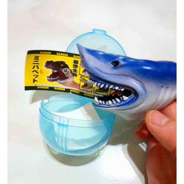 鯊魚恐龍扭蛋 最恐生物 手指玩具 超有趣扭 鯊魚