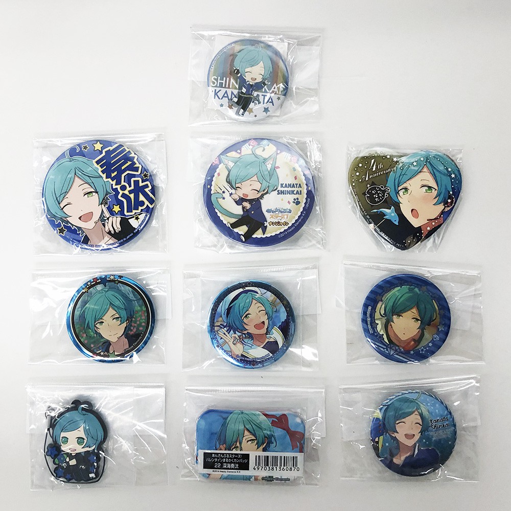 偶像夢幻祭 日版胸章徽章吊飾壓克力立牌深海奏汰 蝦皮購物