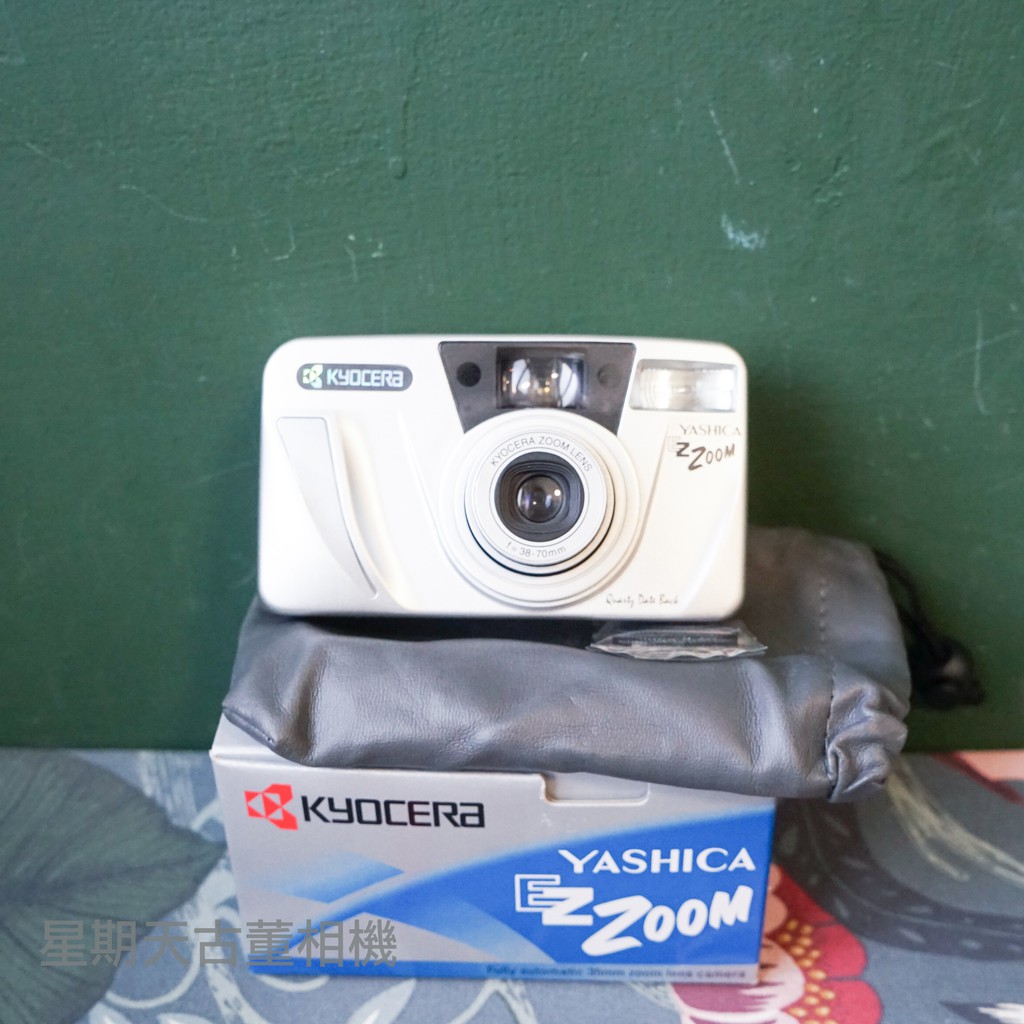 【星期天古董相機】KYOCERA YASHICA EZ-70 底片傻瓜相機 庫存新品