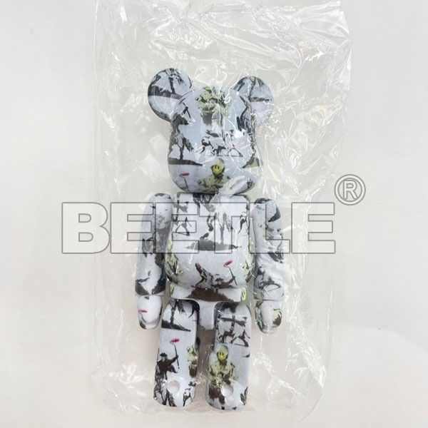 BEETLE BE@RBRICK S41 隱藏版 BRANDALISM BANKSY SYNC 藝術家 班克斯 100%