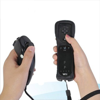 W05 【Wii / WiiU 左右手把控制器】 強化器 附果凍套 掛繩