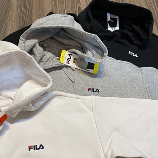 Fila 帽T 內刷毛 胸前小LOGO 連帽 抽繩 刺繡小LOGO 帽T 情侶款