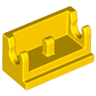 LEGO 樂高 零件 3937 黃色 轉軸底座磚 1x2 393724 符合3938 6134 轉動
