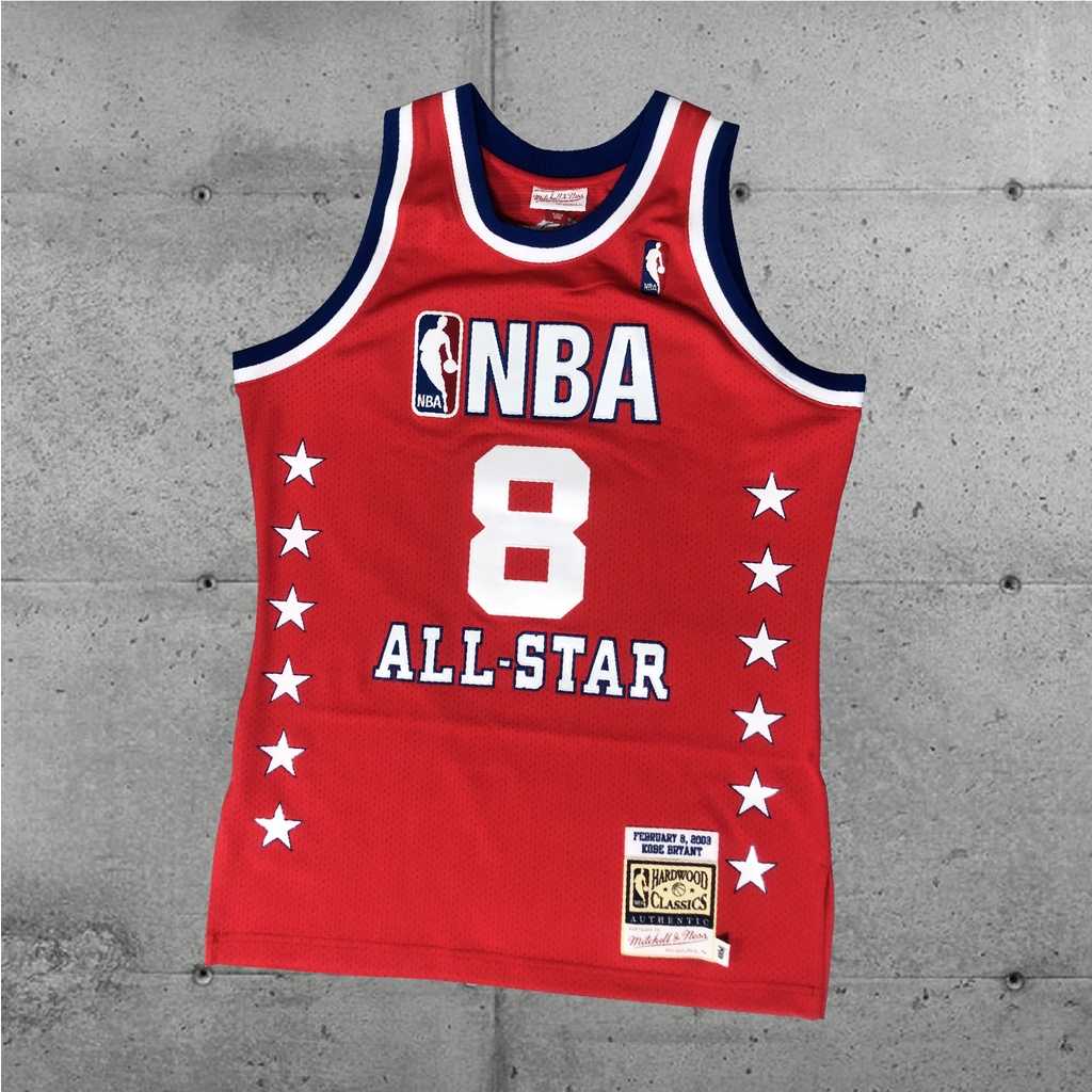 【Kobe Bryant】【99%新】【2003 All Star】【M&amp;N】 KOBE NBA  球員版球衣M