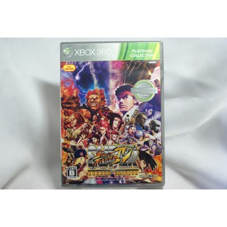 [耀西]二手 純日版 XBOX 360 超級快打旋風 4 AE 版 (白金收藏集) 英文字幕 含稅附發票