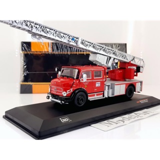 【模型車藝】1/43 IXO Mercedes-Benz L1519 Fire Brigade德國消防雲梯車