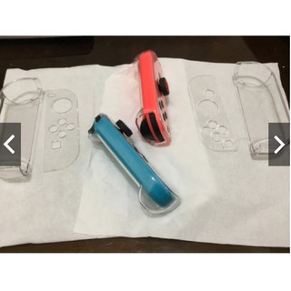 可用於 七吋 7吋 任天堂 Nintendo Switch OLED 的 手把保護套 玻璃貼 透明硬殼 收納盒