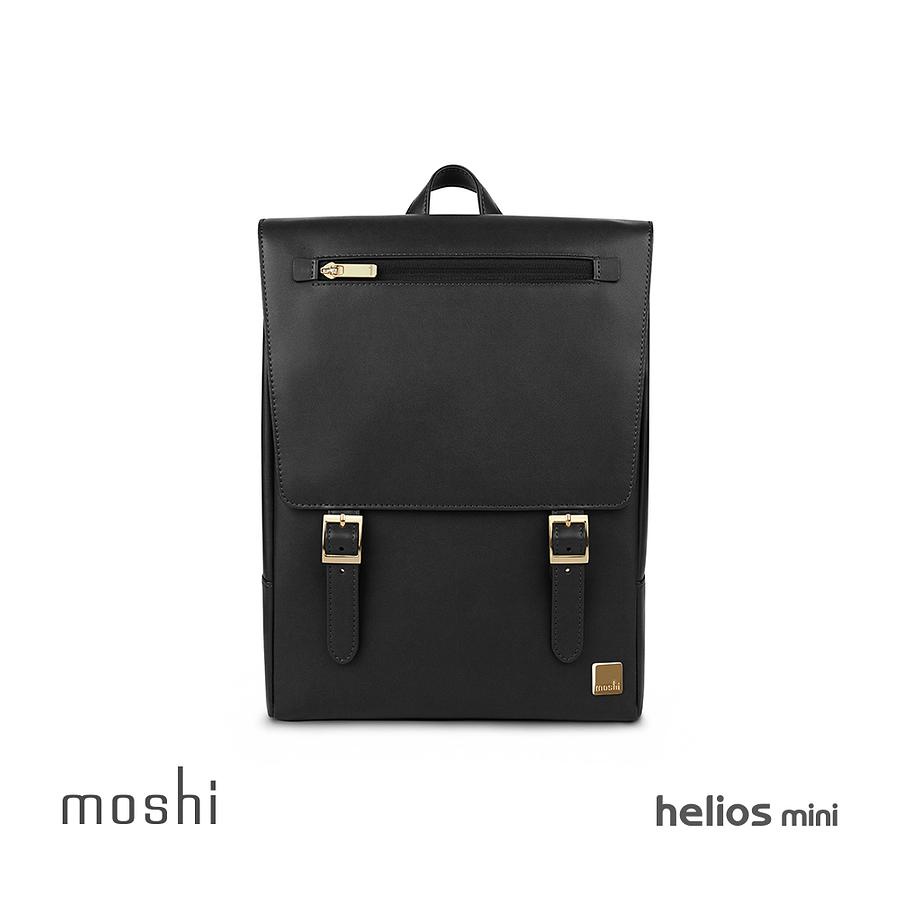 moshi Helios Mini時尚雙肩迷你後背包/ 黝黑 eslite誠品