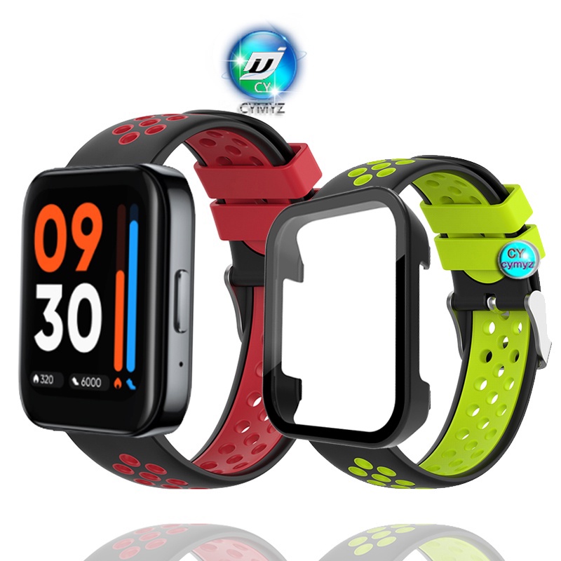Realme watch 3 錶帶 矽膠錶帶 運動腕帶 realme watch 3 保護殼 屏幕保護膜