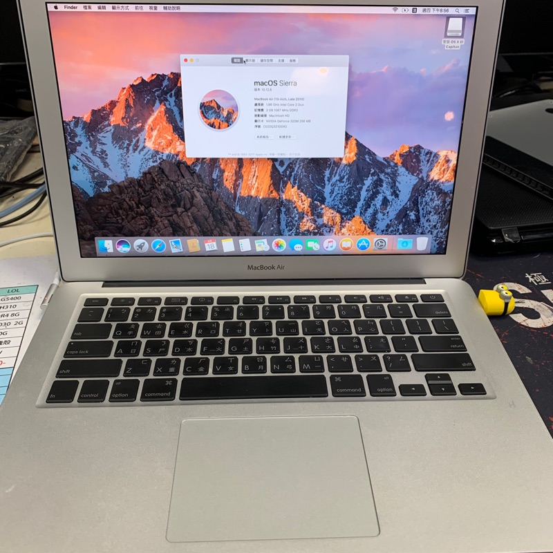 中古蘋果macbook Air 10 固態硬碟外觀無傷 蝦皮購物