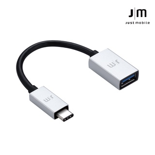 Just Mobile AluCable USB-C（Type-C）3.1 to USB 鋁質轉接器 (15cm)