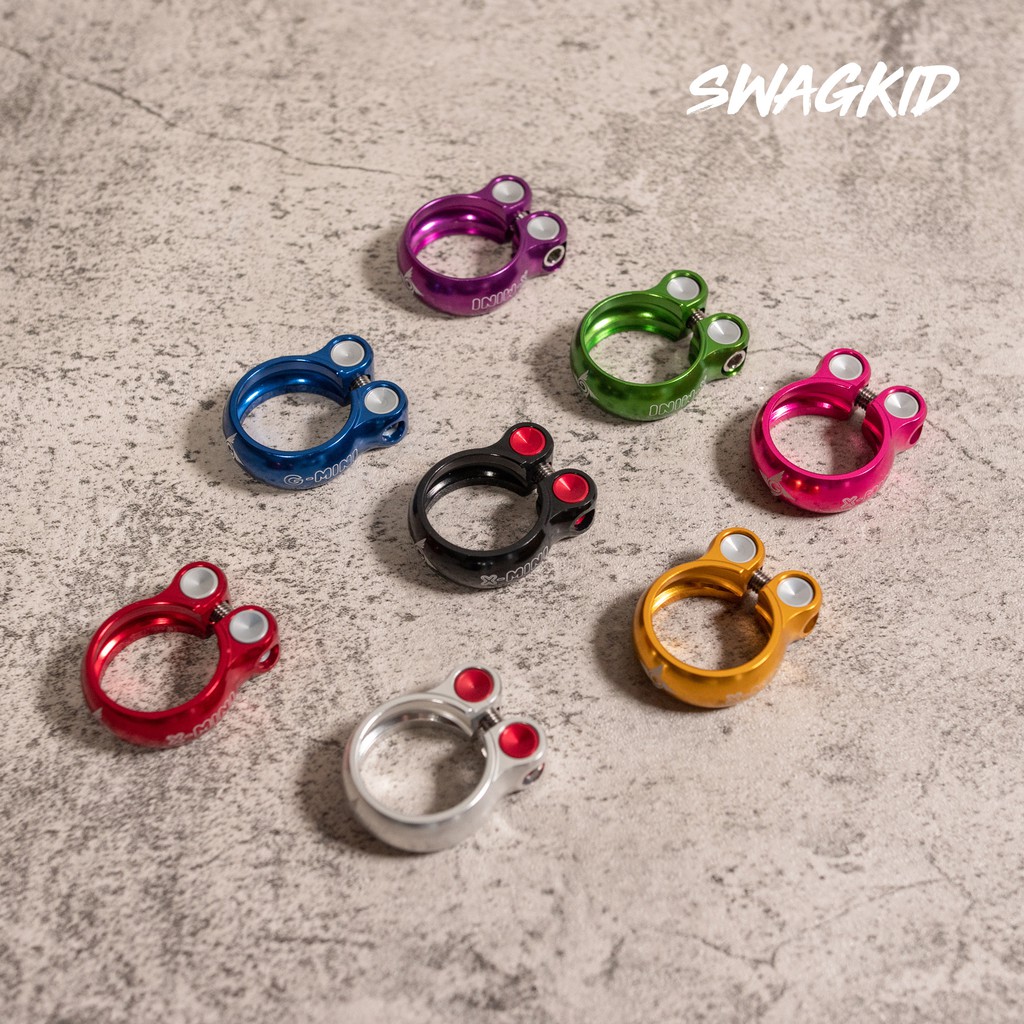 SWAGKID X-mini 輕量化座管夾 座管束 26.8mm strider pro專用