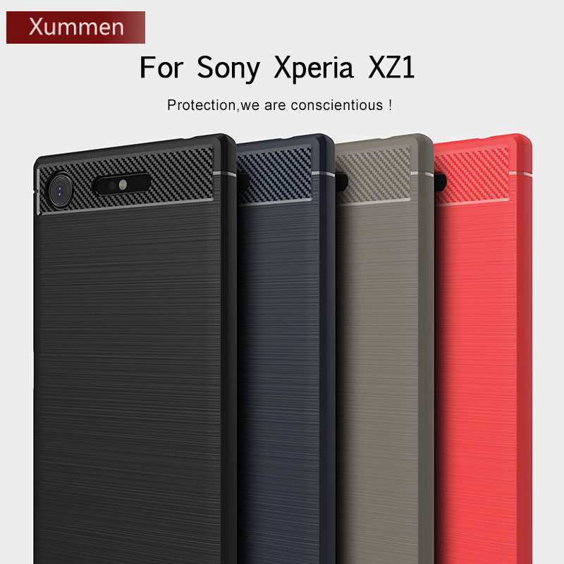適用於索尼 Xperia xz1 5.2 XZ1mini XZ1Compact 手機軟殼拉絲保護套”