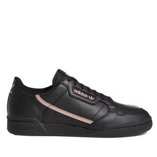 ADIDAS 女鞋 W CONTINENTAL 80 BLACK PINK 黑玫瑰粉【A-KAY0】【EE4349】
