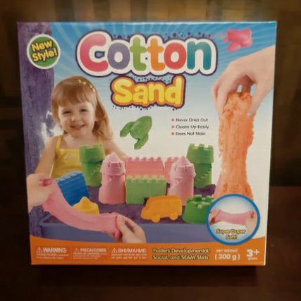 Cotton Sand 棉花沙 動力沙 黏土沙 太空沙 玩具組