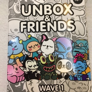UNBOX & FRIENDS 盒抽 單售 elfie 精靈 Dino Chunk Wego 熊貓 吸血鬼