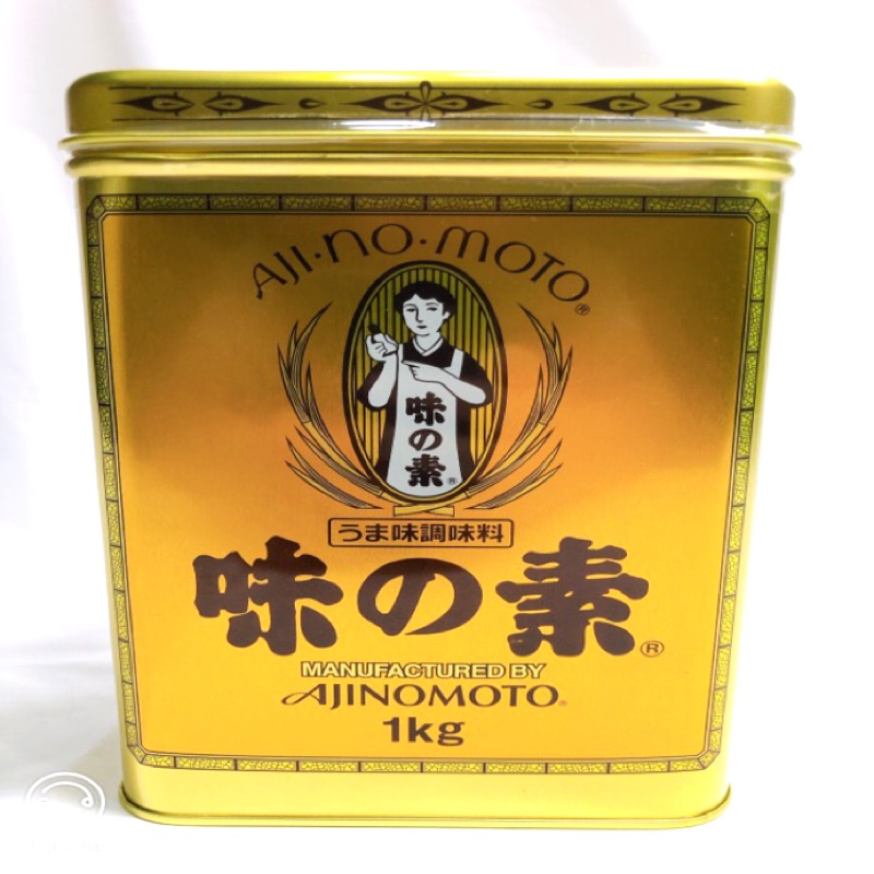 迪化街老店 Ajinomoto 金罐味素 味之素 高級味精 調味料 比塑膠包味素成分好👍🏻  日本味素 1kg 味精