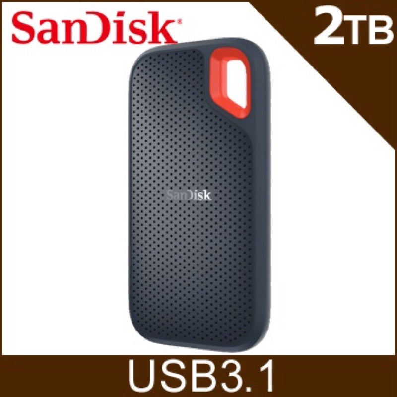 SanDisk E60 2TB 行動固態硬碟