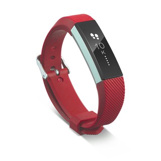 Fitbit Alta 表帶運動手環表帶矽膠表帶表扣式alta Hr 純色替換表帶智能手表腕帶防水防汗表帶 蝦皮購物