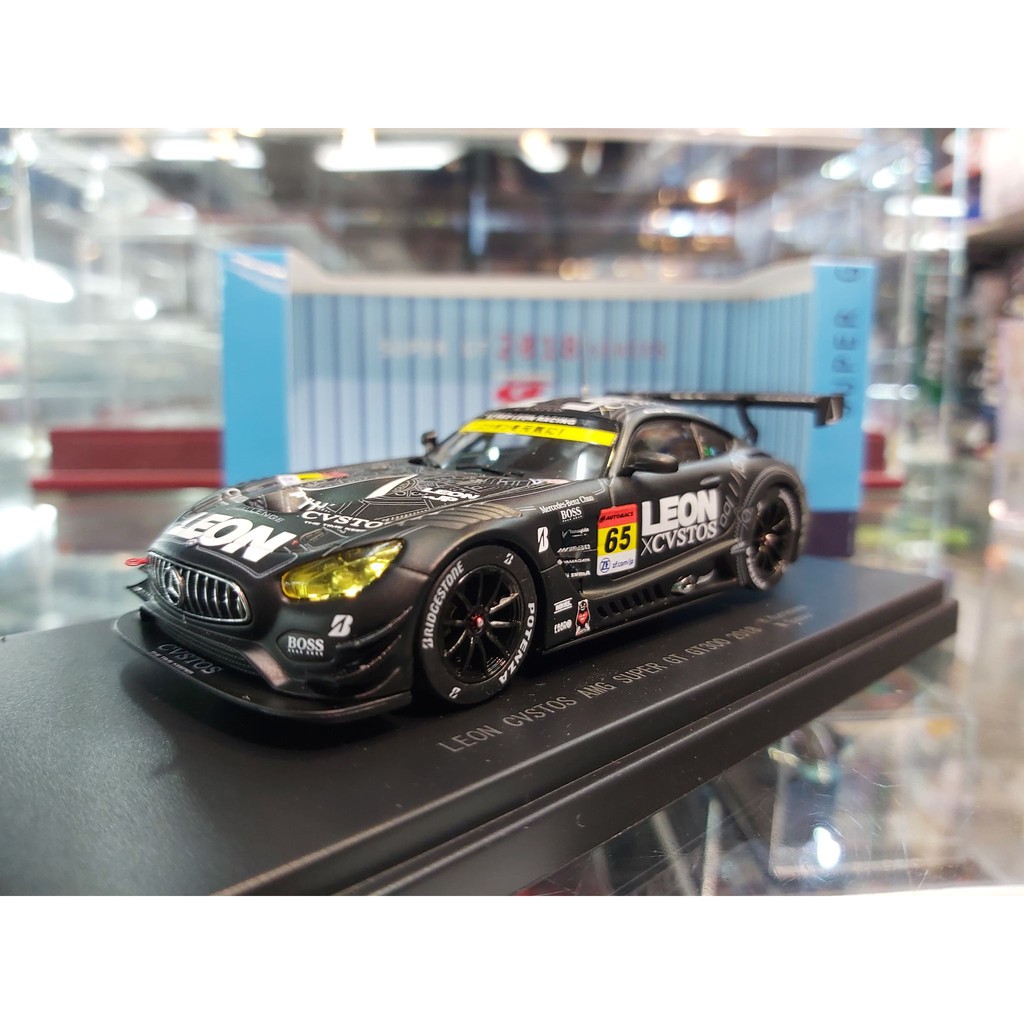 EBBRO 45659 LEON CVSTOS AMG SUPER GT GT300 2018 1/43 總代理商