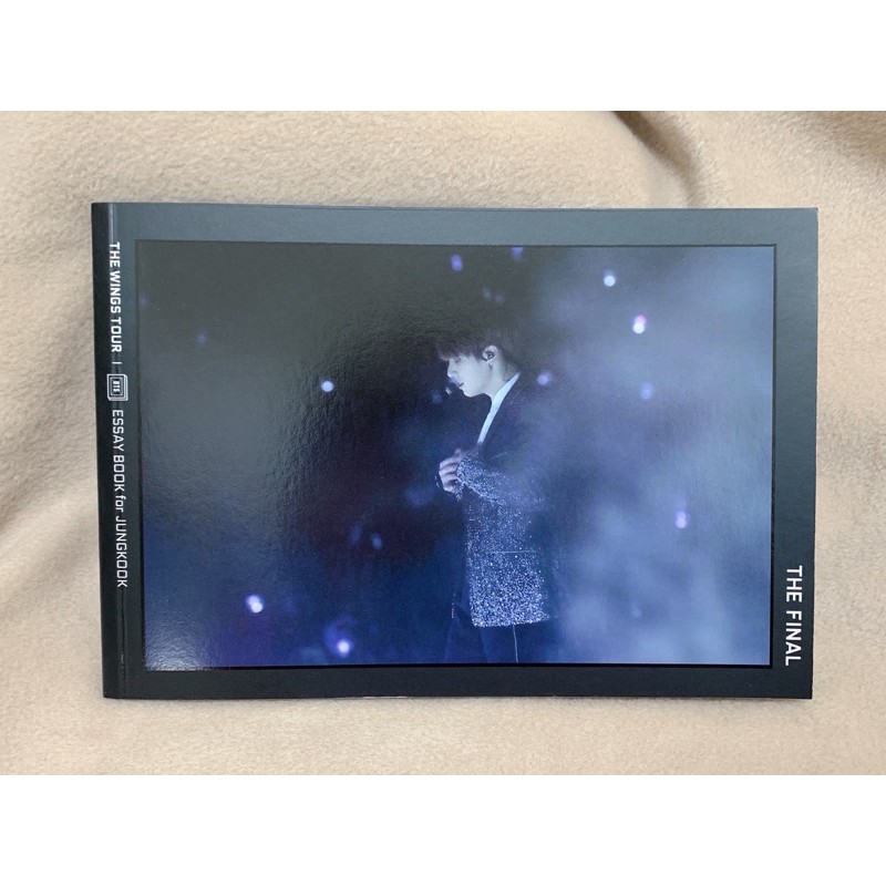 BTS 防弾少年団 WINGS TOUR FINAL ESSAY BOOK JK BTS 防弾少年団 WINGS TOUR FINAL ESSAY BOOK JK