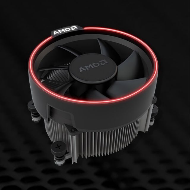 二手 AMD 2700原廠RGB光圈風扇